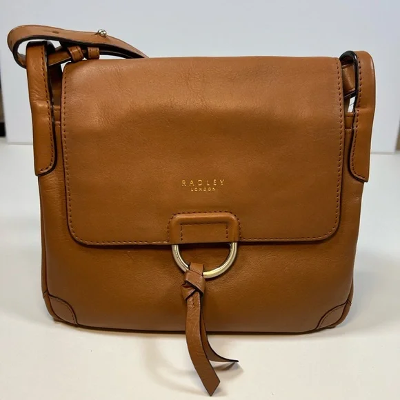 Radley London Brown Leather Crossbody Bag - Picture 15 of 15